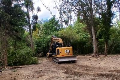 Terrains occupés par un campement illégal en 2023 APRES évacuation des déchets - Agrandir l'image 1 sur 6, fenêtre modale