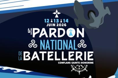 Affiche Pardon nationale de la battelerie 2026 - Agrandir l'image, fenêtre modale