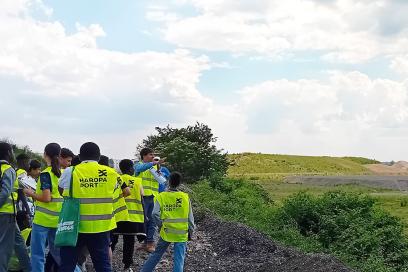 Les jeunes élus d’Andrésy et d’Achères en immersion sur le site de PSMO - Agrandir l'image, fenêtre modale