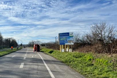 Panneau placé autour du site PSMO - Agrandir l'image, fenêtre modale